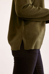 See Saw 100% Luxe Merino Wool Roll Neck Sweater
