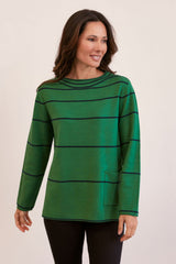 See Saw Wool Blend Stripe Sweater