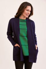 See Saw Wool Blend Edge to Edge Cardigan