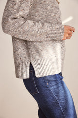 See Saw Poly Crew Neck Sweater