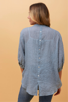 Caroline Morgan Button Back Shirt