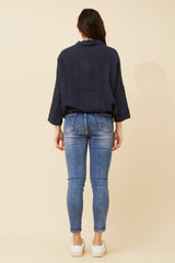 Bottega Sequin Pocket Shirt