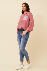 Bottega Sequin Pocket Shirt