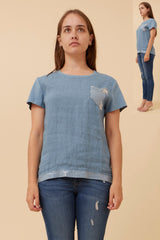 Caroline Morgan Star Dimante detail Top