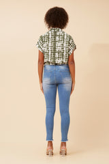 Bottega Printed Check Shirt