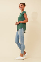 Caroline Morgan Coco Studed T'Shirt