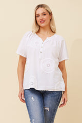Bottega Embroidered Top