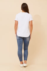 Caroline Morgan Animal Heart Patch T'Shirt