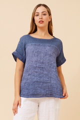 Bottega Linen Top
