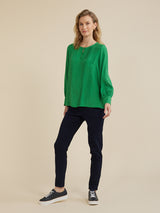 Yarra Trail Tuck Front Top