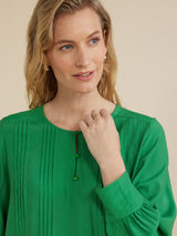 Yarra Trail Tuck Front Top