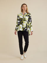 Yarra Trail Mineral Print Blouse
