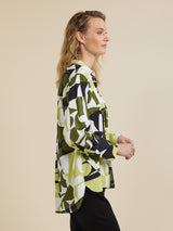 Yarra Trail Mineral Print Blouse
