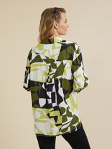 Yarra Trail Mineral Print Blouse