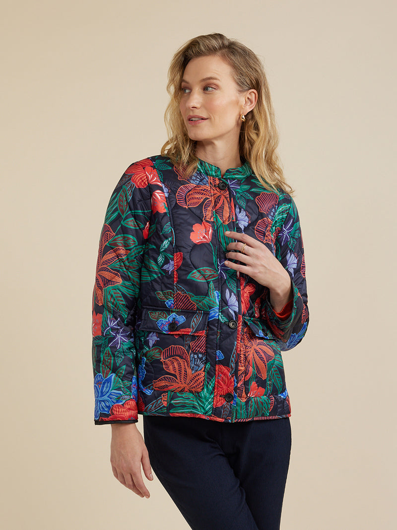 Yarra Trail Floral Print Jacket