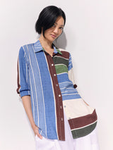 Marco Polo Seascape Stripe Shirt