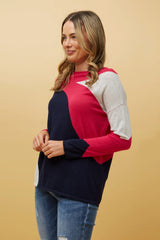 Caroline Morgan Colour Block Knit Jumper