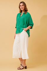 Caroline Morgan Button Back Shirt