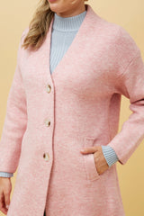 Caroline Morgan Knit Pocket Cardigan