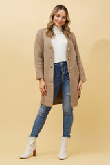 Caroline Morgan Knit Pocket Cardigan