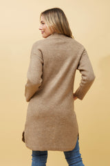 Caroline Morgan Knit Pocket Cardigan