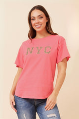 Caroline Morgan NYC Graphic Tee