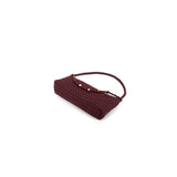 Nolita 2 Piece Eastwest Woven Suedette Handbag