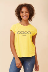 Caroline Morgan Embellished CoCo Tee