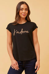 Caroline Morgan Jadore TShirt