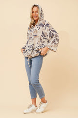 Bottega Floral Print Jacket