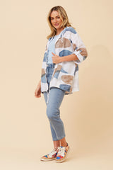 Bottega Paisley Print Hoody Jacket