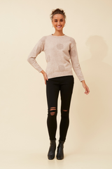 Caroline Morgan Polka Dot Knit Jumper