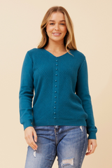 Caroline Morgan Pearl Embellished Knit Jumper