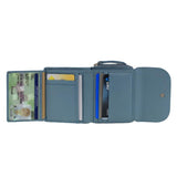 Pierre Cardin Leather Tri-Fold Tab Wallet