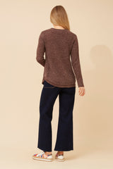 Caroline Morgan Button Detail Jumper