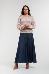 Italian Star Strata Knit Jumper