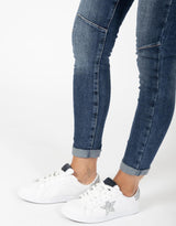 Italian Star Button Jean