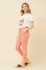 Caroline Morgan Skinny Leg Pant