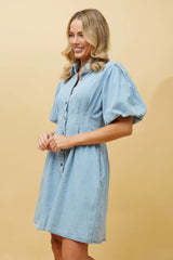 Caroline Morgan Denim Shirt Dress
