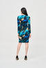 Joseph Ribkoff Bohemian Abstract Wrap Dress