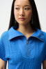 Joseph Ribkoff Relaxed Fit Hip-length Zipper Top