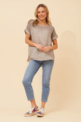 Bottega Linen Top