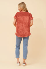 Bottega Linen Top