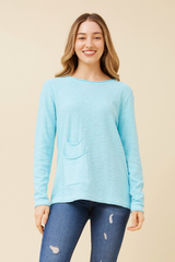 Caroline Morgan Pocket Knit Pullover