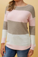 Caroline Morgan Colour Block Jumper