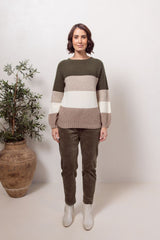 See Saw Australian Wool Blend Stripe Sweater
