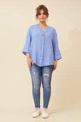 Bottega Linen Top