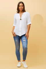 Bottega Linen Top
