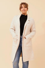 Caroline Morgan Blanket Stitch Coatigan