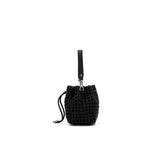 Mindy Woven Bucket Bag